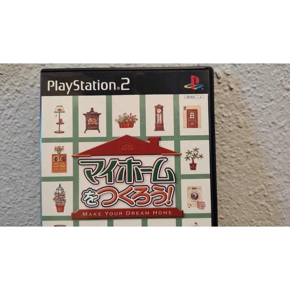PS2 Sony Playstation 2 My Home o Tsukurou! Make Your Dream Home Japanese